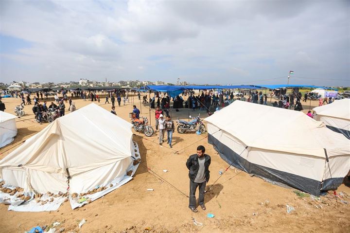 Filistinlilerin 'Büyük Dönüş Yürüyüşü' başladı - 1