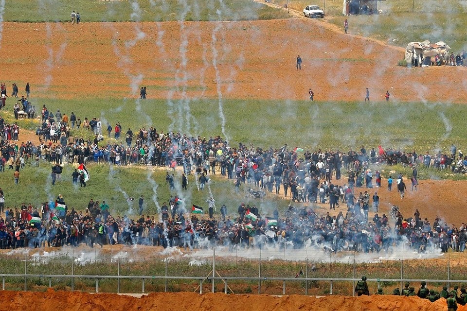 İsrail'den Filistinlilerin 'Büyük Dönüş Yürüyüşü'ne müdahale! - 14