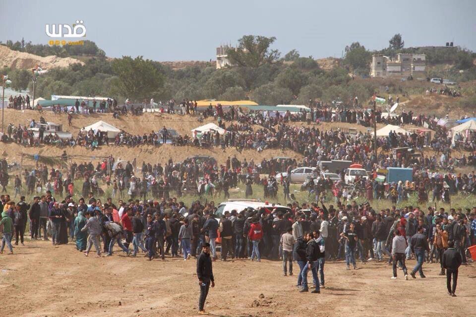 İsrail'den Filistinlilerin 'Büyük Dönüş Yürüyüşü'ne müdahale! - 0