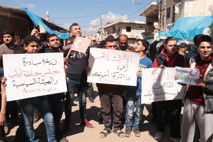 İdlibliler rejimin saldırılarına karşı Türkiye'den yardım istedi - 5