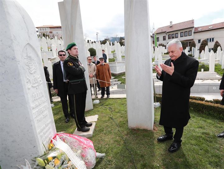 Başbakan Yıldırım 'Bilge Kral'ın' mezarını ziyaret etti - 11