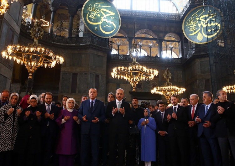 Cumhurbaşkanı Erdoğan, Ayasofya'da konuştu - 2