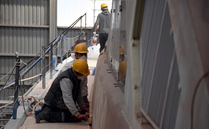 40 milyon dolarlık yatlarının yapımını canlı izliyor - 7