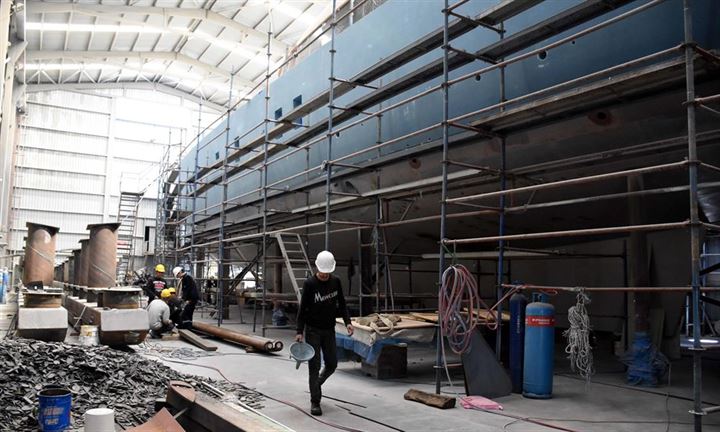 40 milyon dolarlık yatlarının yapımını canlı izliyor - 11