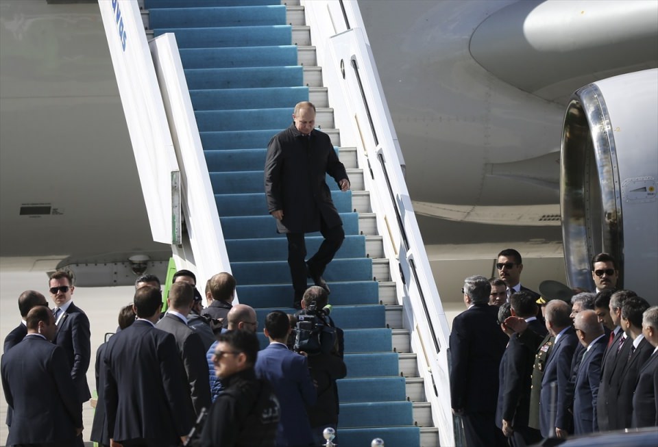 Tarihi gün! Putin Ankara'da böyle karşılandı - 8