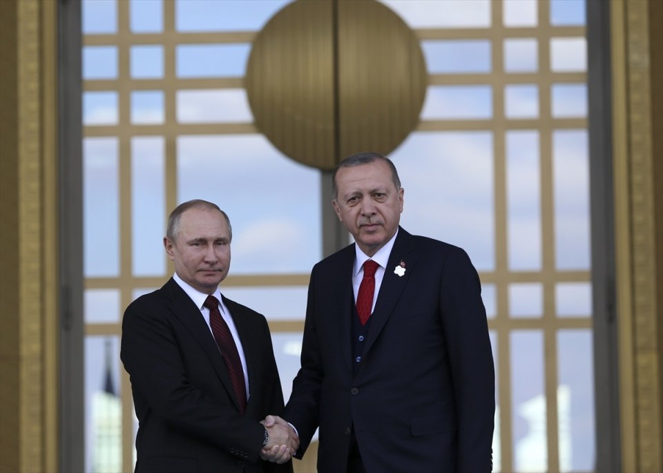 Cumhurbaşkanı Erdoğan ve Putin bir araya geldi - 3