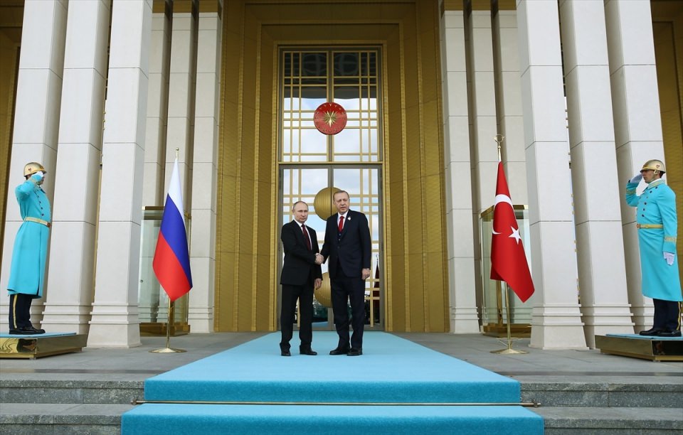 Cumhurbaşkanı Erdoğan ve Putin bir araya geldi - 12