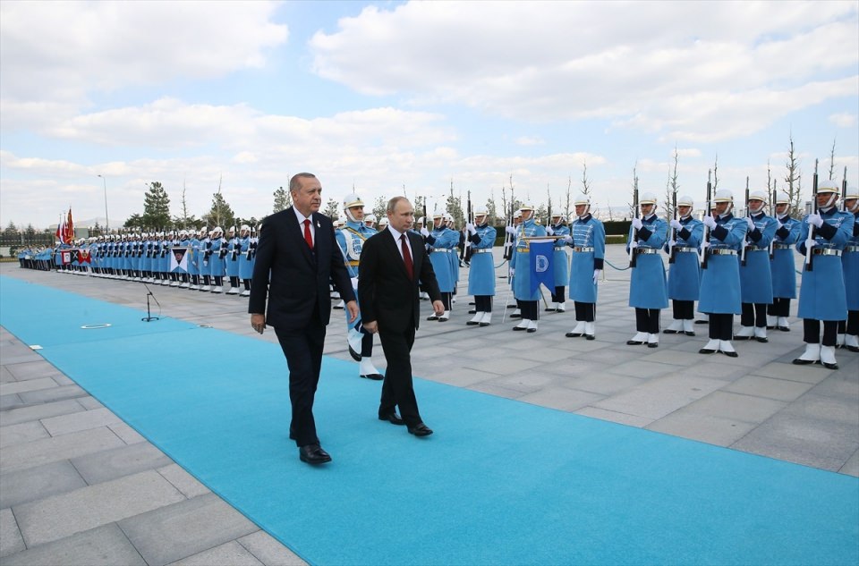 Cumhurbaşkanı Erdoğan ve Putin bir araya geldi - 16