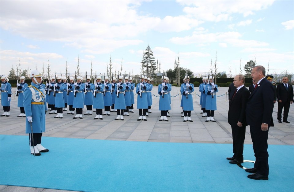 Cumhurbaşkanı Erdoğan ve Putin bir araya geldi - 17