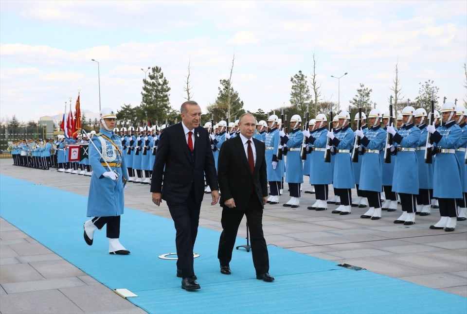Cumhurbaşkanı Erdoğan ve Putin bir araya geldi - 0
