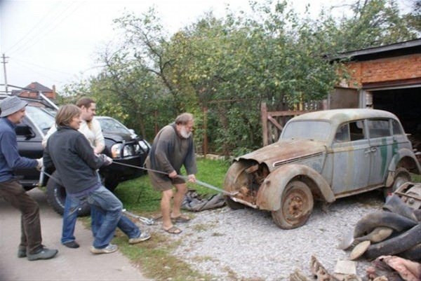 İşte eski arabanın son hali - 1