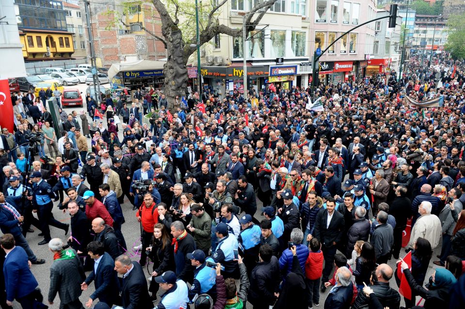 Bursa'da Diriliş Ertuğrul izdihamı - 2