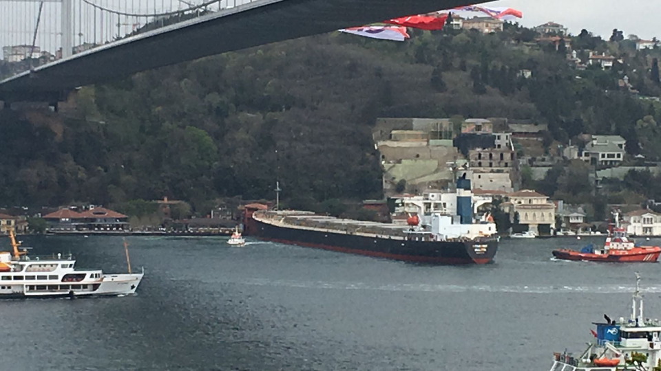 İstanbul Boğazı'nda gemi yalıya çarptı - 16