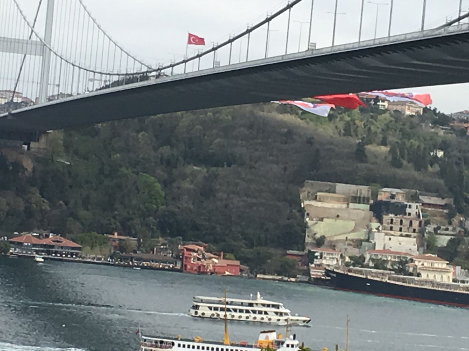 İstanbul Boğazı'nda gemi yalıya çarptı - 18