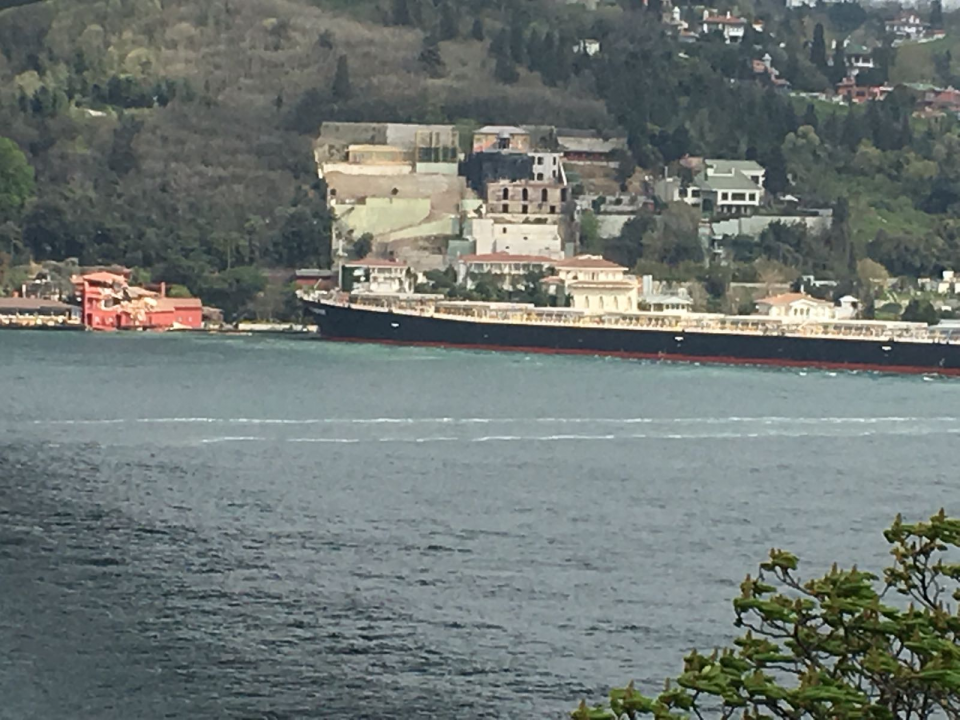 İstanbul Boğazı'nda gemi yalıya çarptı - 22