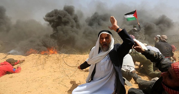 Büyük Dönüş Yürüyüşü'nden kareler - 0