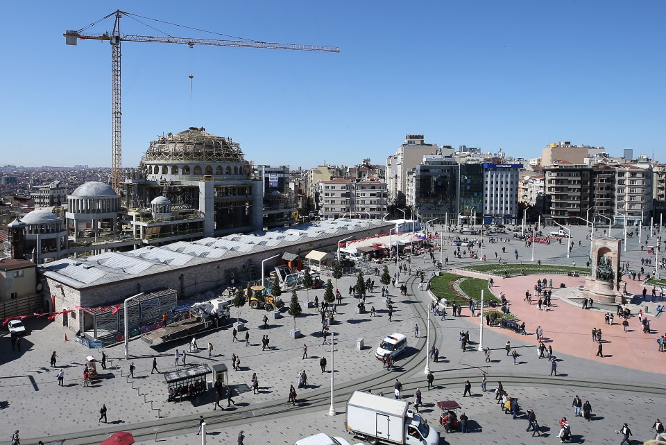 Taksim'e yapılan caminin yüzde 90'ı tamamlandı - 3