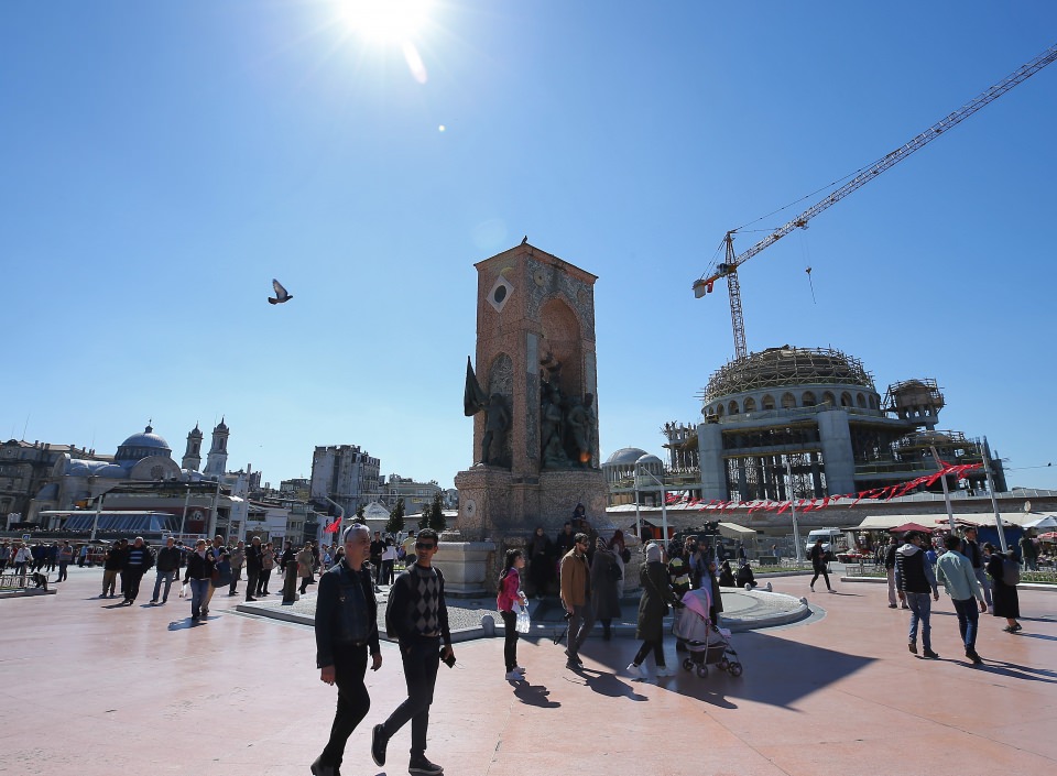 Taksim'e yapılan caminin yüzde 90'ı tamamlandı - 7