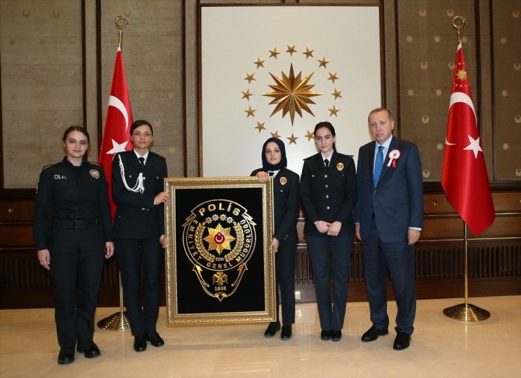 Erdoğan, Soylu ve beraberindeki heyeti Külliye'de kabul etti - 19