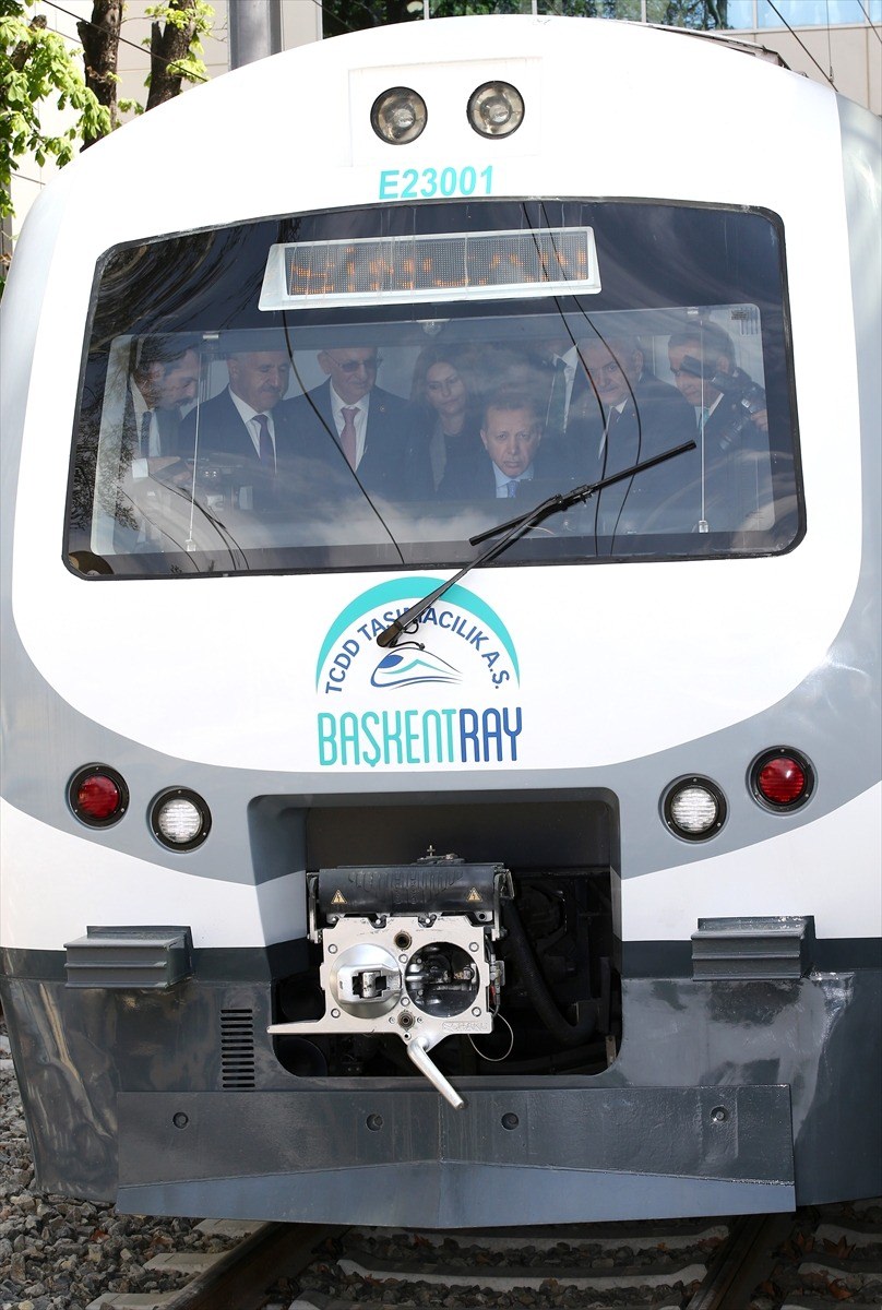 Cumhurbaşkanı Erdoğan, Başkentray Açılış Töreni'ne katıldı - 0