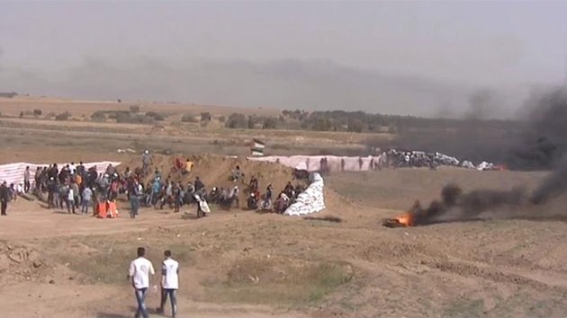 Gazze'de 'Bayrak Cuması' - 0