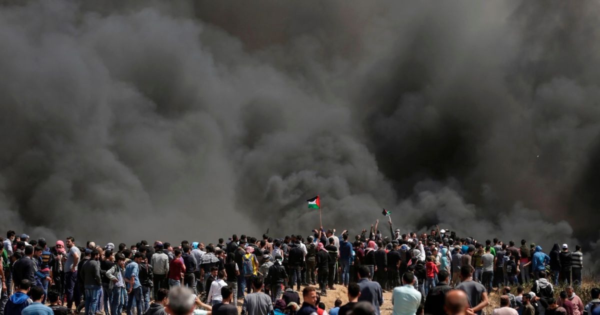 Gazze'de 'Bayrak Cuması' - 0