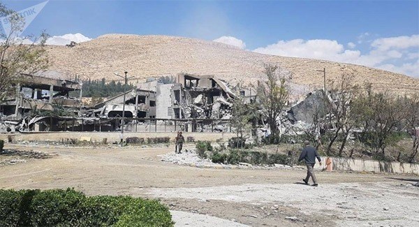 ABD, Suriye'yi vurdu! Bombardıman sonrası Suriye - 1