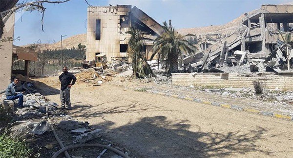 ABD, Suriye'yi vurdu! Bombardıman sonrası Suriye - 2