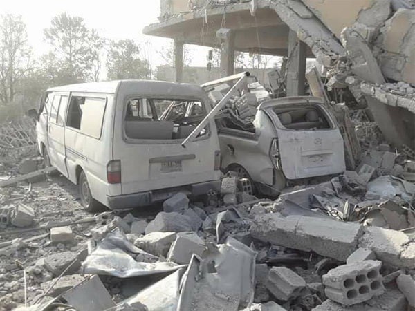 ABD, Suriye'yi vurdu! Bombardıman sonrası Suriye - 7