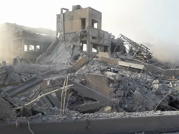 ABD, Suriye'yi vurdu! Bombardıman sonrası Suriye - 9