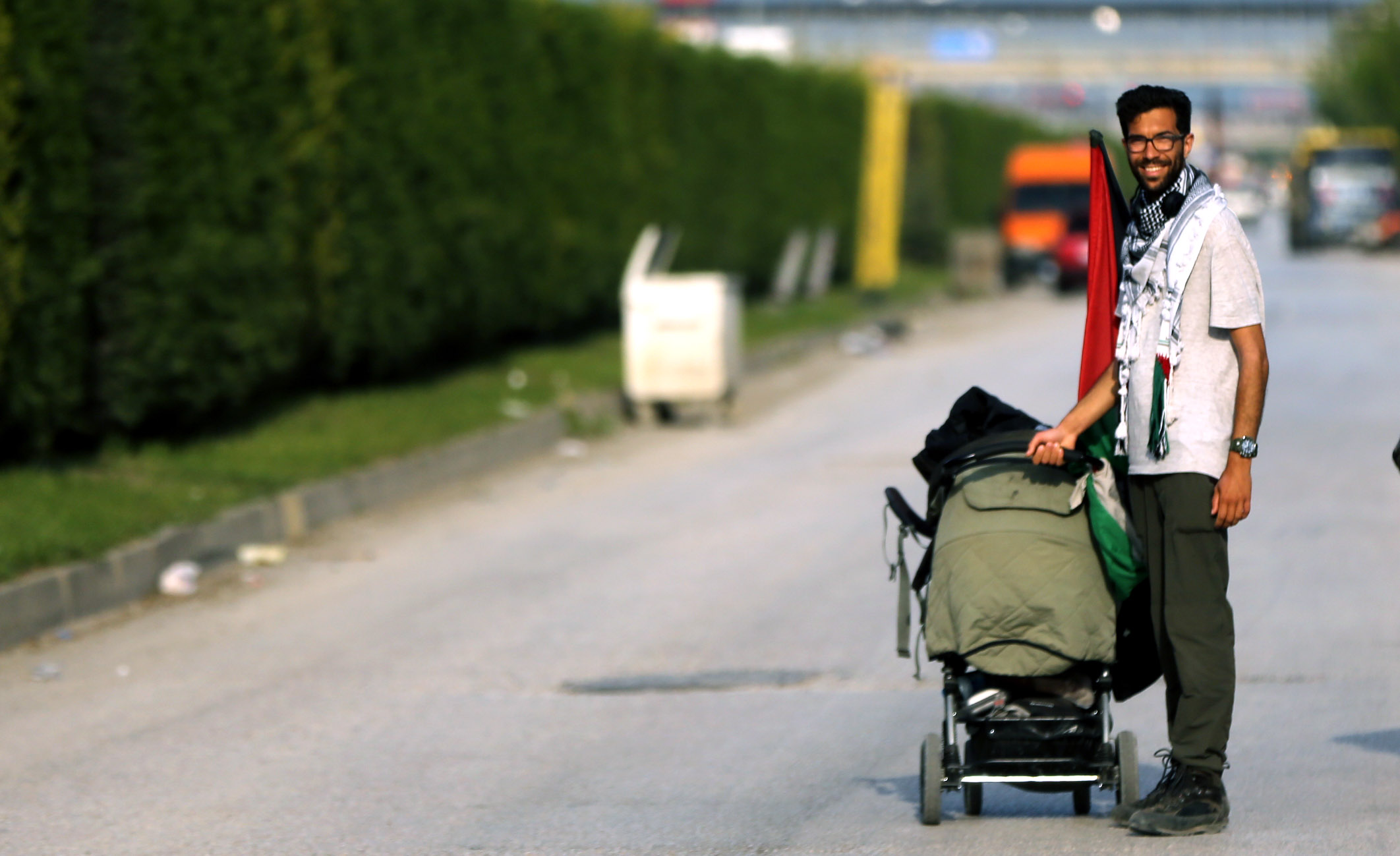 Filistin için İsveç'ten yola çıkan Ladraa, Düzce'de - 0