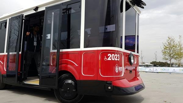 İşte İETT'nin sürücüsüz aracı - 2