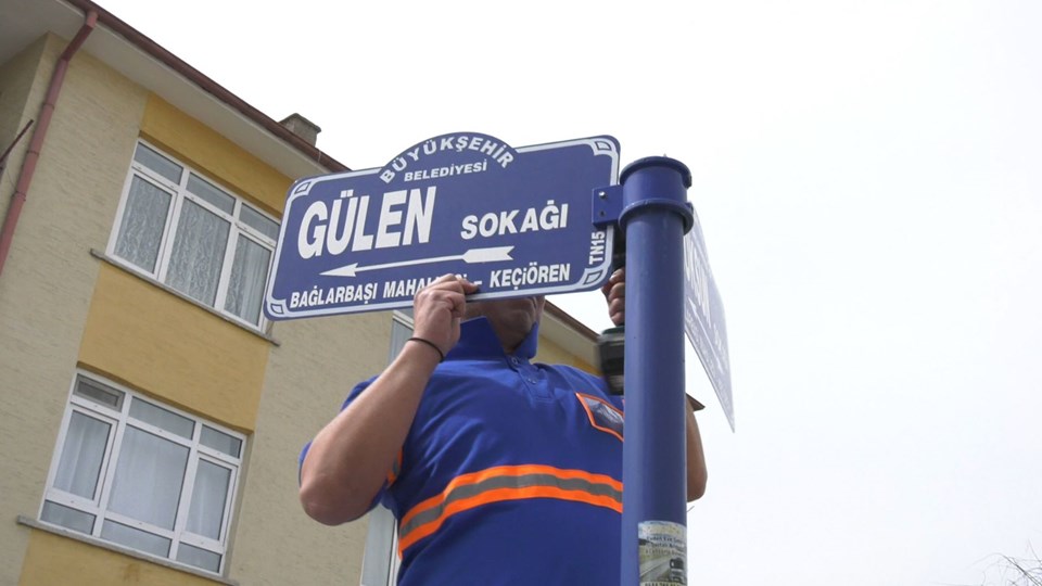 Ankara'da 'Gülen' isimli cadde ve sokak tabelaları değiştirildi - 2