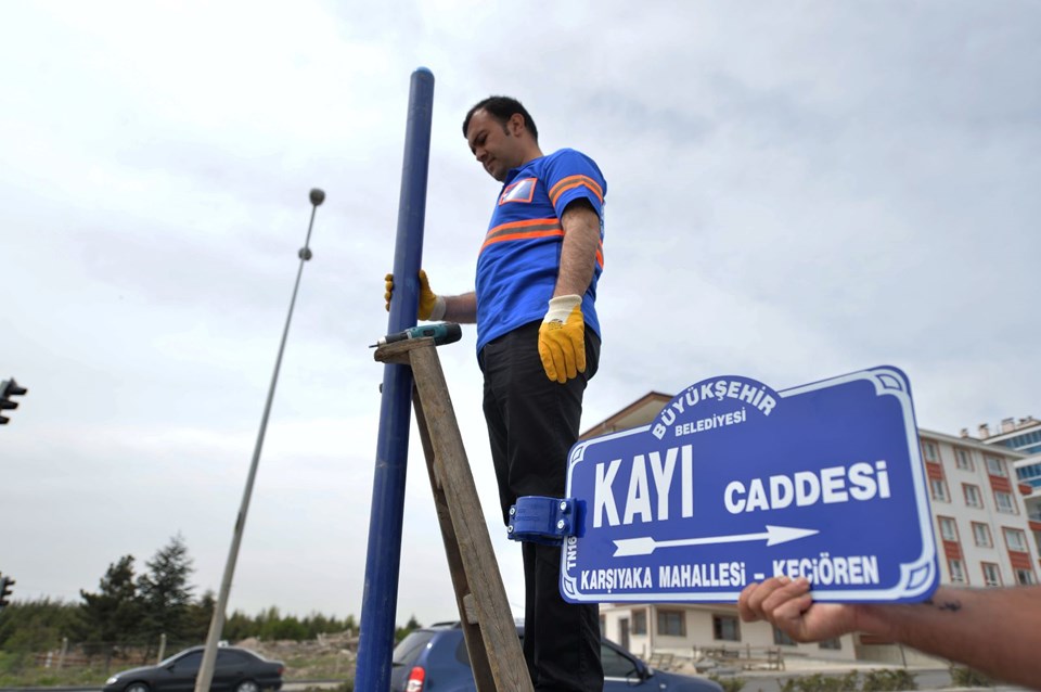 Ankara'da 'Gülen' isimli cadde ve sokak tabelaları değiştirildi - 5