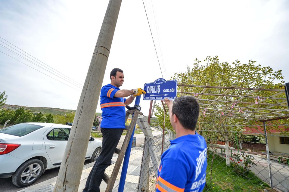 Ankara'da 'Gülen' isimli cadde ve sokak tabelaları değiştirildi - 9