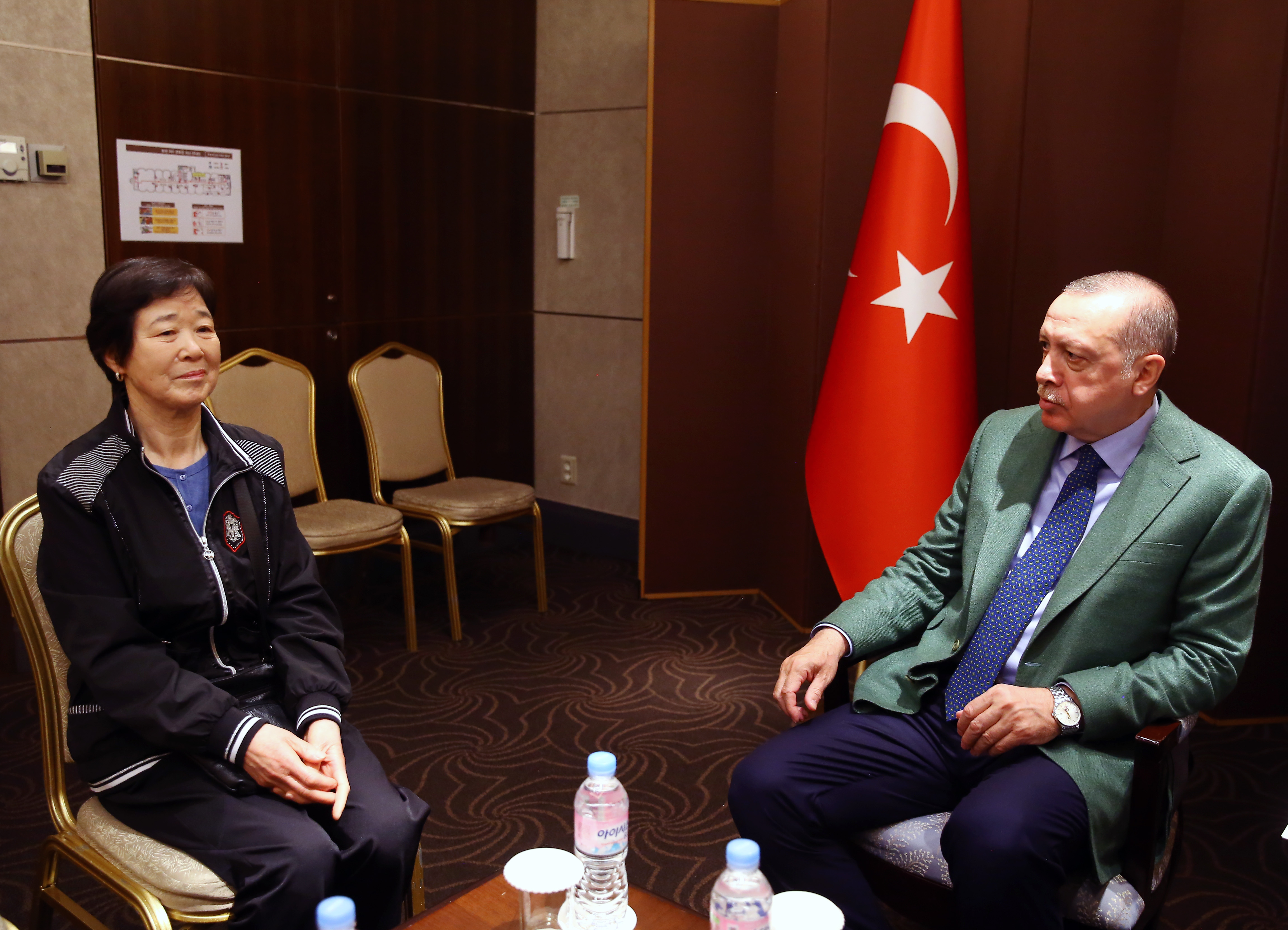 Koreli Ayla, Erdoğan ile buluştu - 0