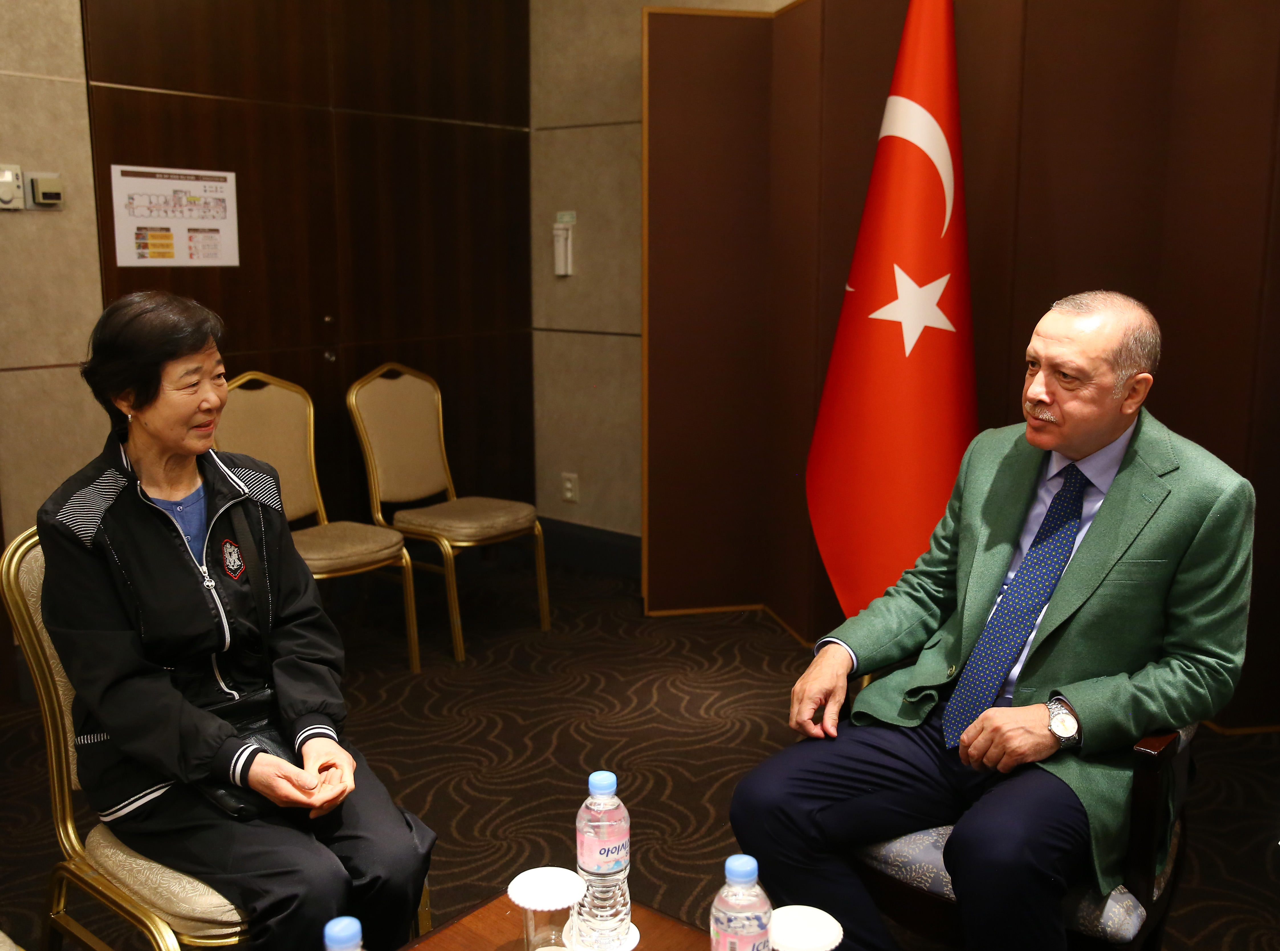 Koreli Ayla, Erdoğan ile buluştu - 0