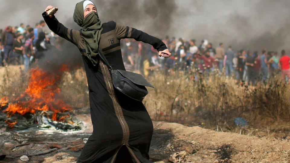 Gazze'de 'Filistinli İşçilerin Cuması' - 1