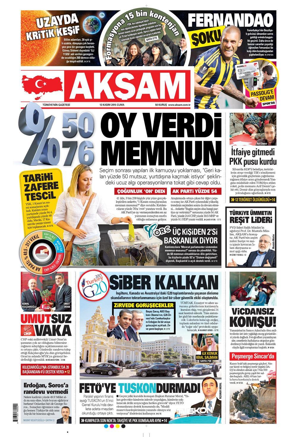 Gazeteler bugün ne yazdı? - 18