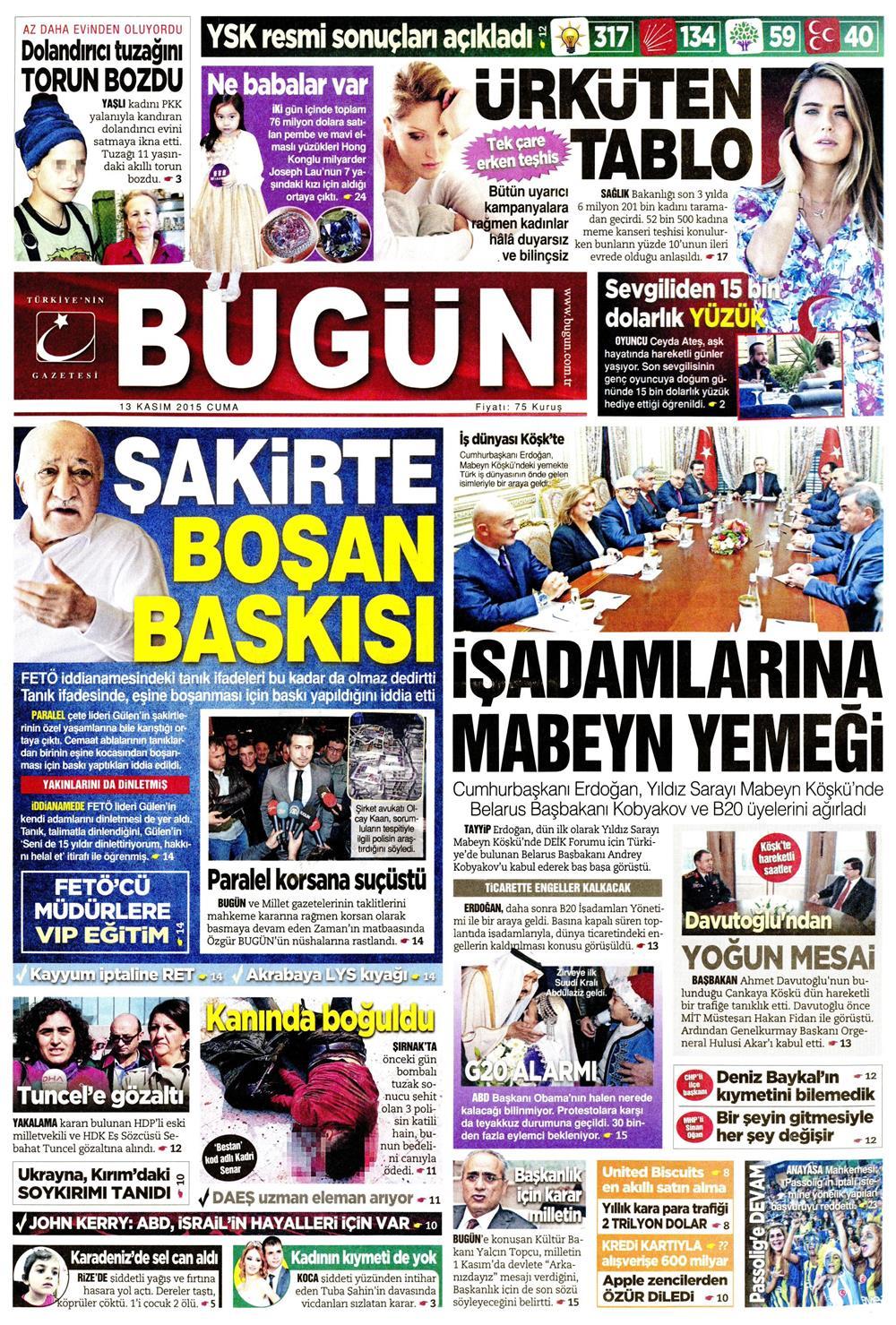 Gazeteler bugün ne yazdı? - 24