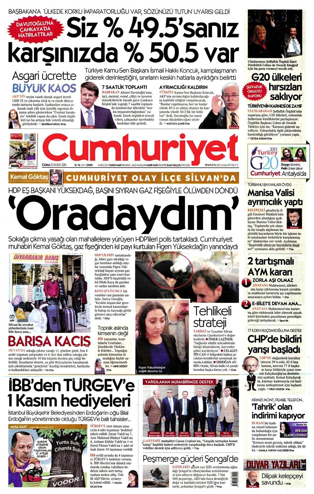 Gazeteler bugün ne yazdı? - 25