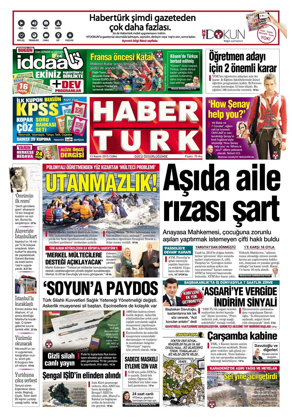 Gazeteler bugün ne yazdı? - 4