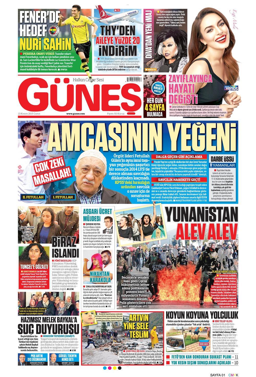 Gazeteler bugün ne yazdı? - 8