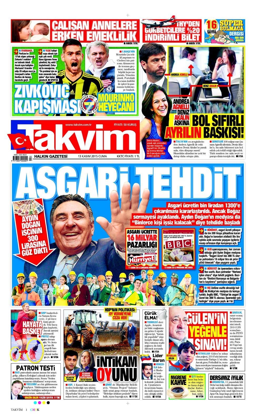 Gazeteler bugün ne yazdı? - 9