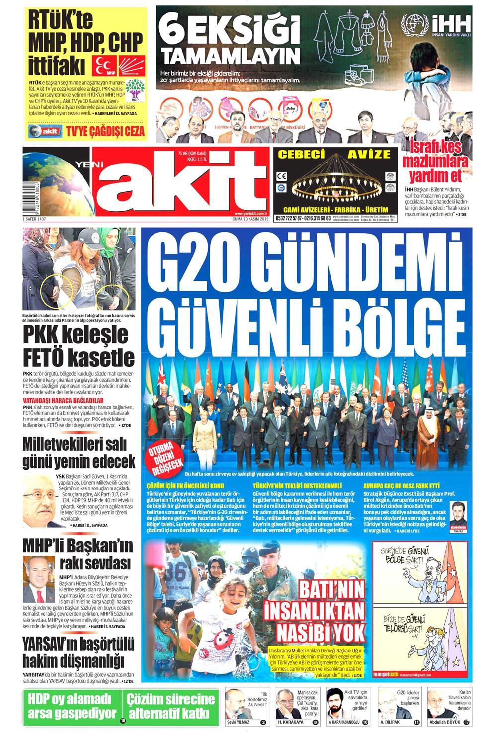 Gazeteler bugün ne yazdı? - 27