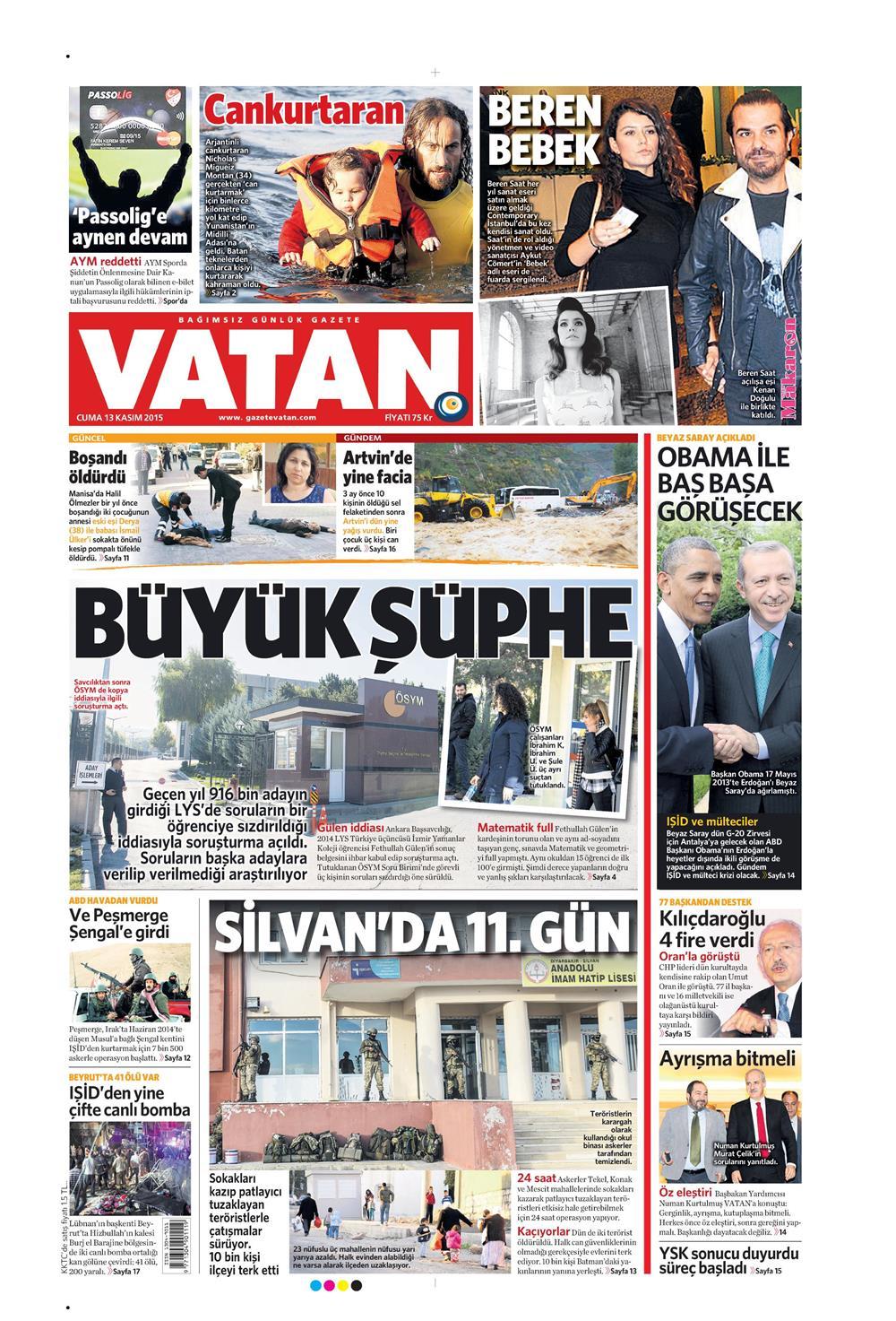 Gazeteler bugün ne yazdı? - 14