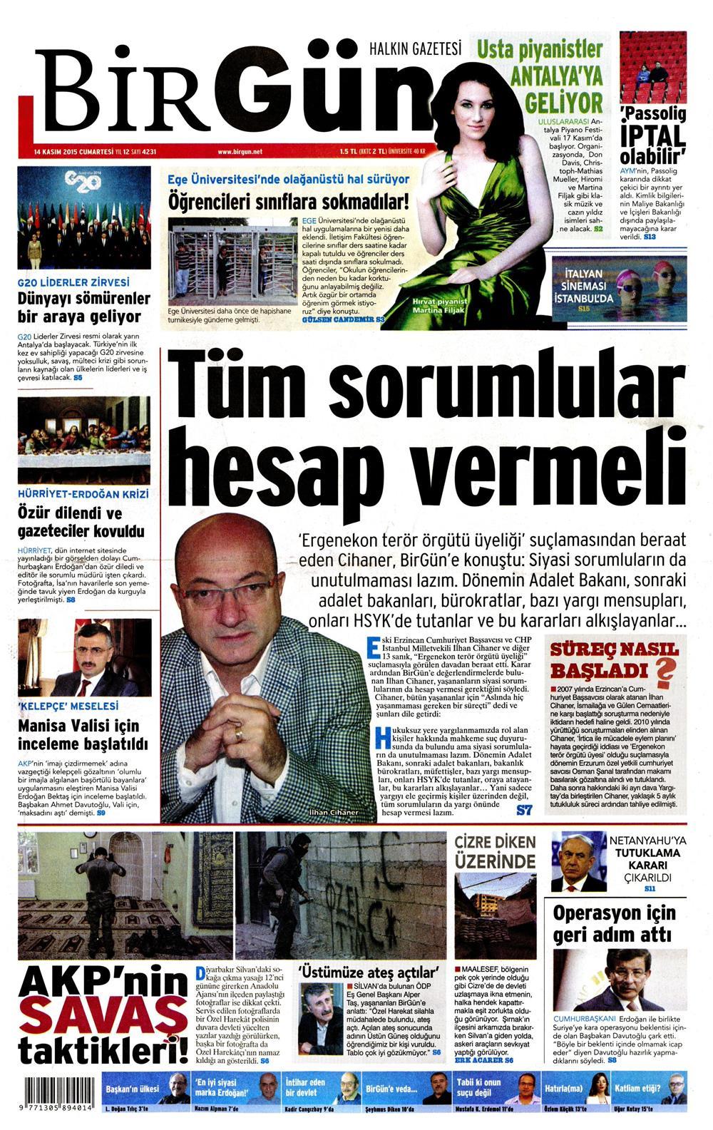 Gazeteler bugün ne yazdı? - 871