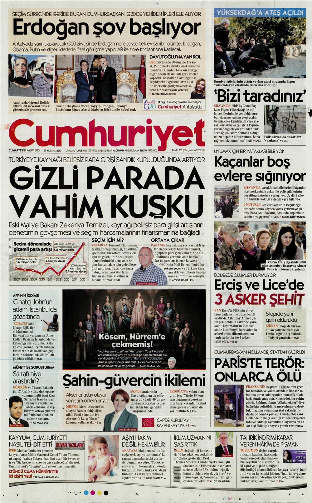 Gazeteler bugün ne yazdı? - 944