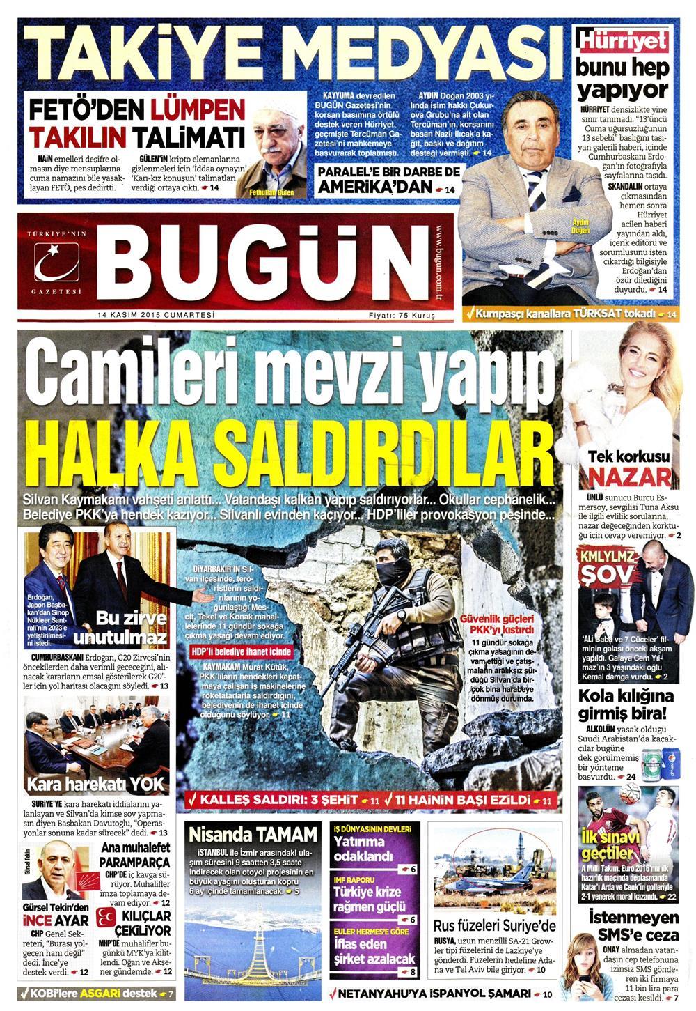 Gazeteler bugün ne yazdı? - 725