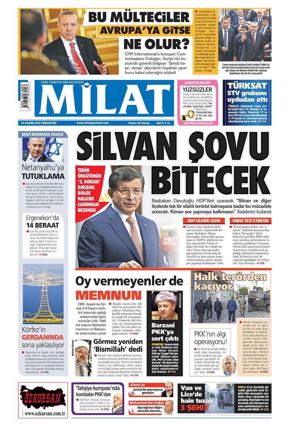 Gazeteler bugün ne yazdı? - 896